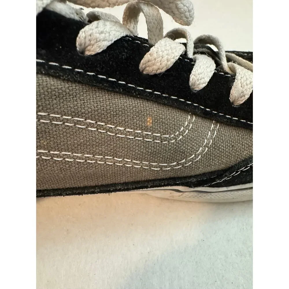 Vans Men's Bearcat Low Top Skate Sneaker Shoes Charcoal Black White 11 EU44.5
